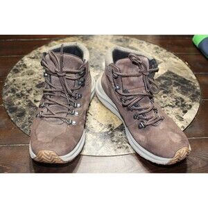 Merrell Brown Suede Hiking Boots Shoes Lace Up Women's size 10 Outdoors